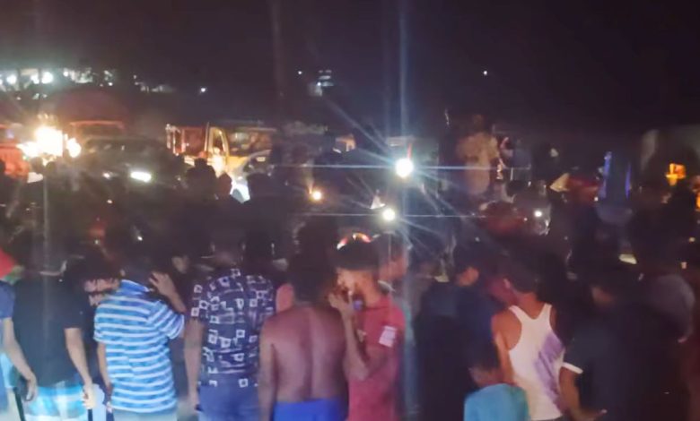 প্রাইভেট কারে আগুন