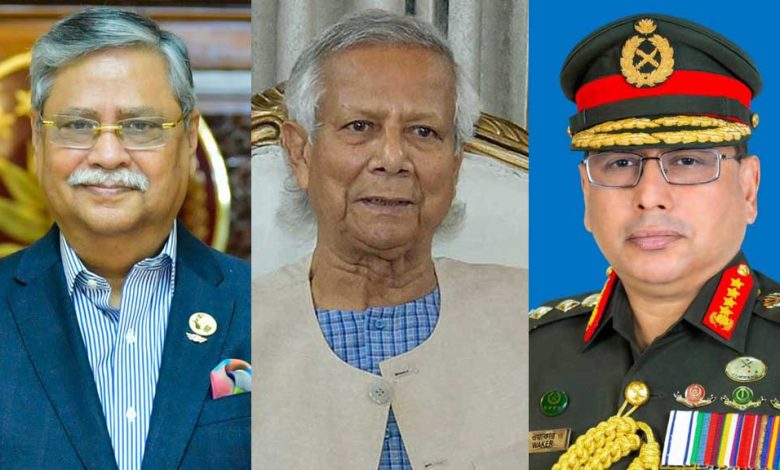 রাষ্ট্রপতি ও প্রধান উপদেষ্টা