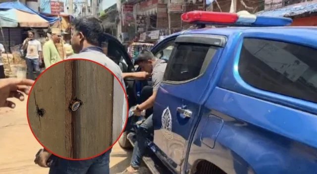 পুলিশের সঙ্গে গোলাগুলি