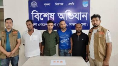 ৪ মাদক কারবারি গ্রেপ্তার