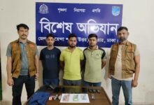 ডাকাত দলের ৩ সদস্য গ্রেপ্তার
