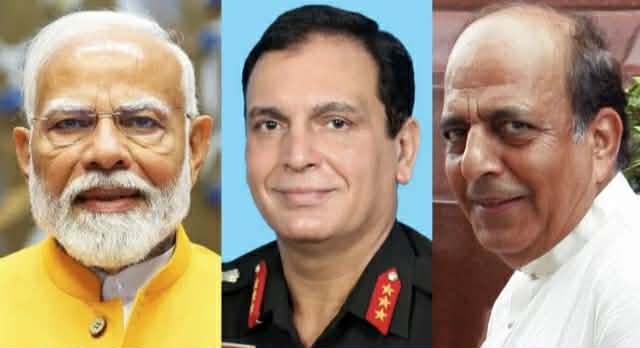 নরেন্দ্র মোদী, ধীরাজ শেঠের ও দিনেশ ত্রিবেদী