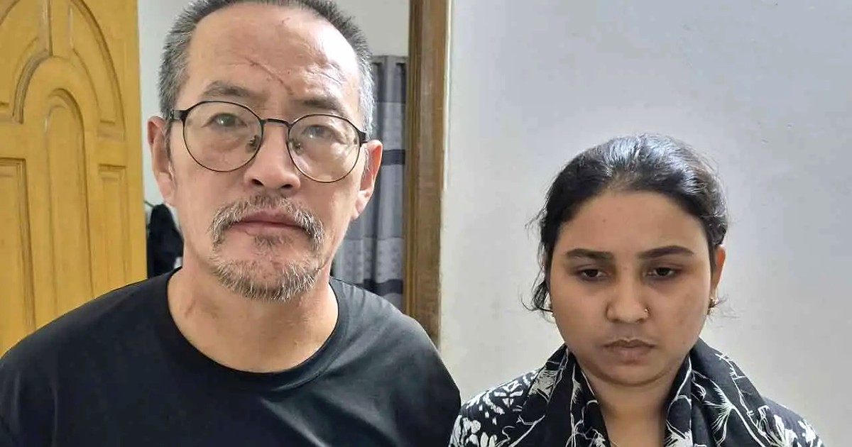 চীনা নাগরিক লি ডাম্পে ও চম্পা বেগম